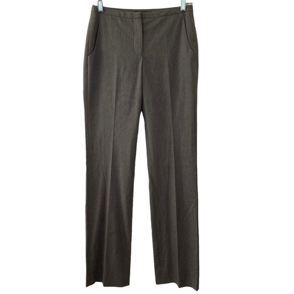 Elie Tahari Pants Womens size 0 Gray Career Work Wear - Picture 1 of 10